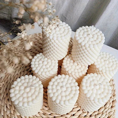 Molde para velas de burbujas de felicidad