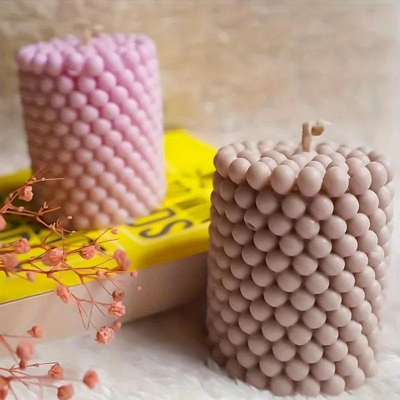 Molde para velas de burbujas de felicidad