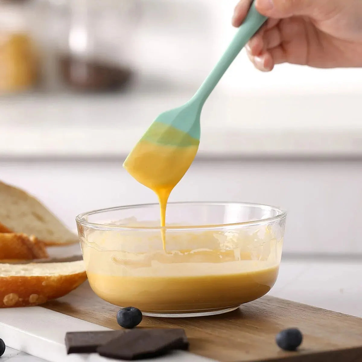 Espátula de silicona para repostería