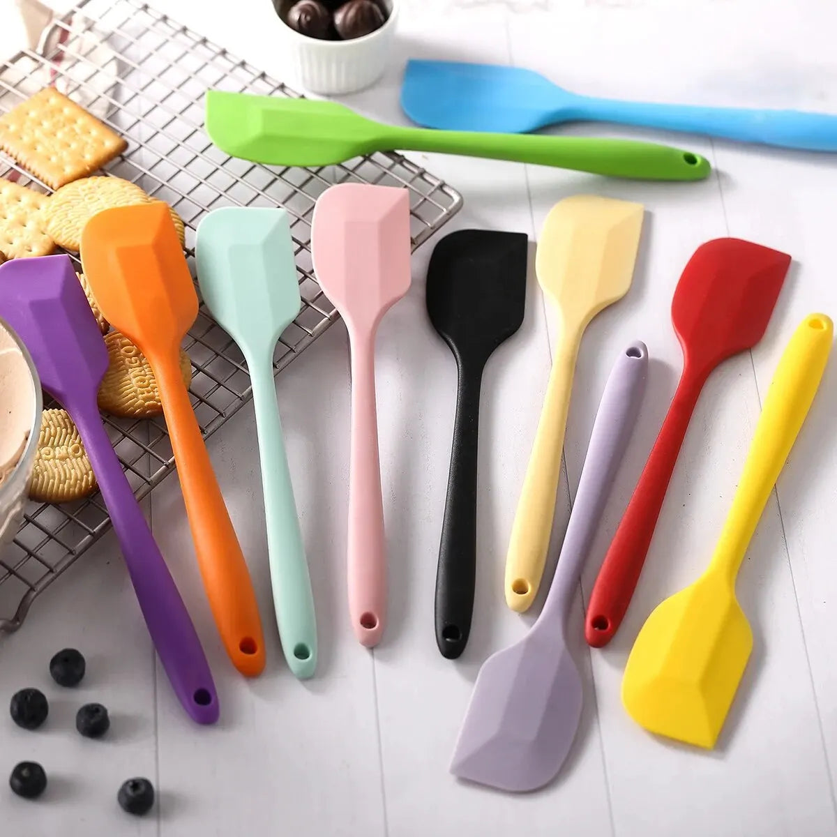 Espátula de silicona para repostería