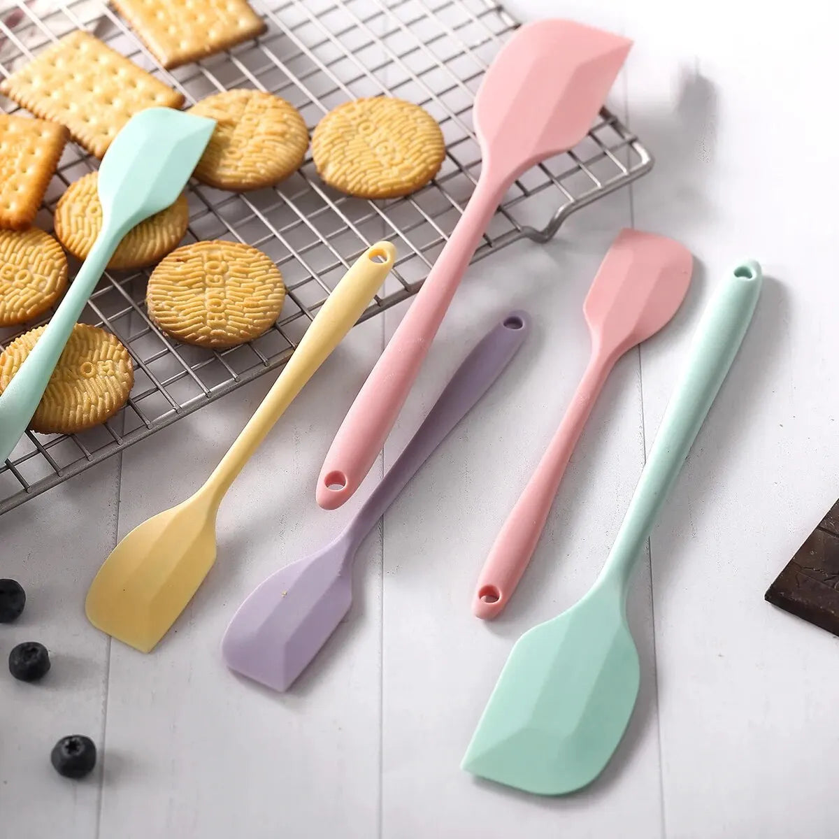 Espátula de silicona para repostería