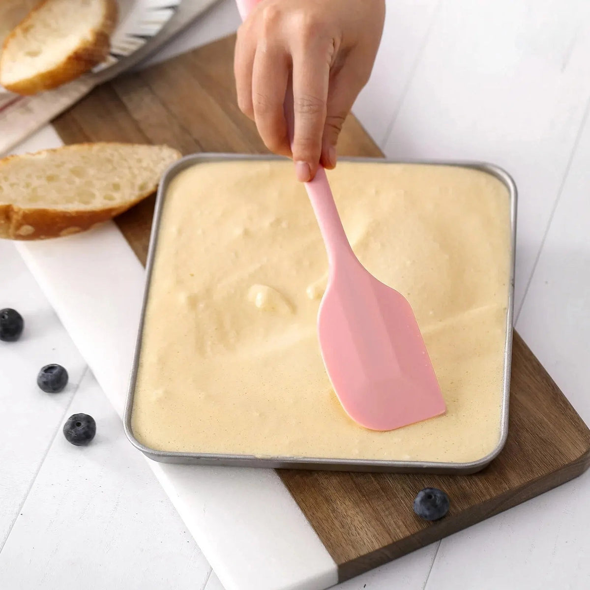 Espátula de silicona para repostería