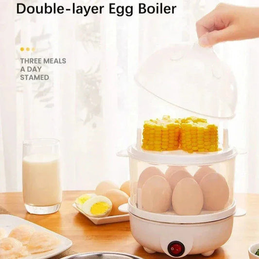 Cocedor de huevos de dos niveles