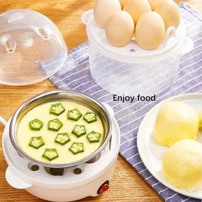 Cocedor de huevos de dos niveles